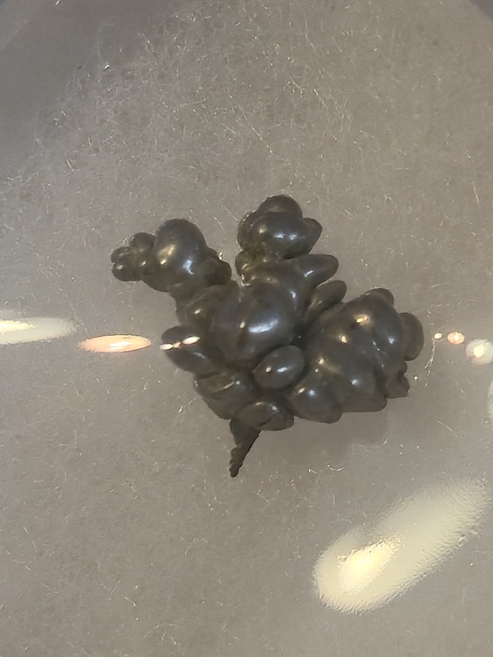 🖤 Botryoidal Manganese Oxide Specimen • 4 g • Floating Display